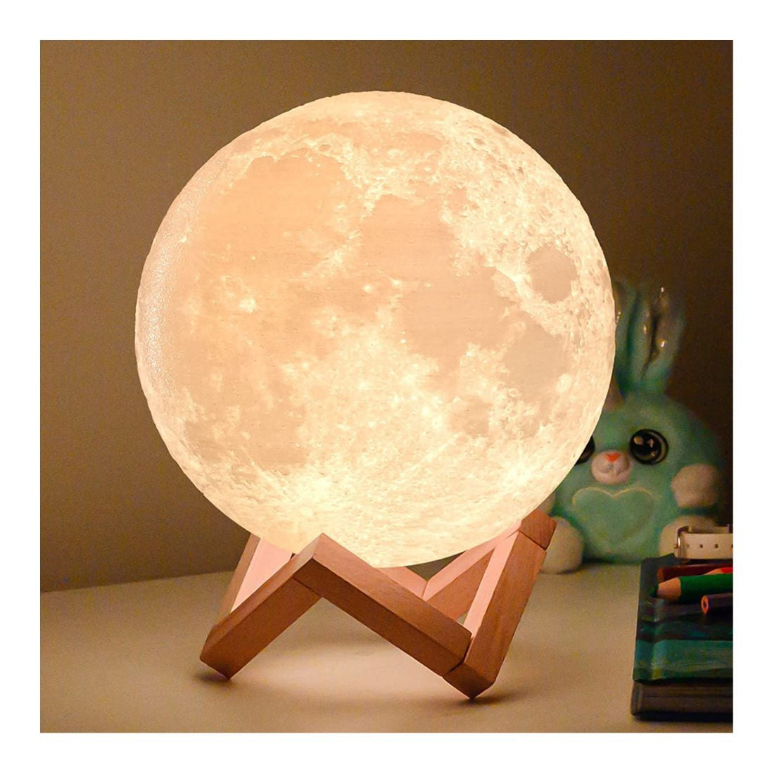 🌙 Lámpara Luna 3D