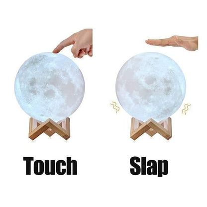🌙 Lámpara Luna 3D