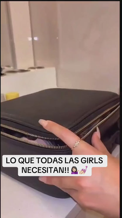 Cosmetiquera VIRAL!! Con Espejo 3 Luces