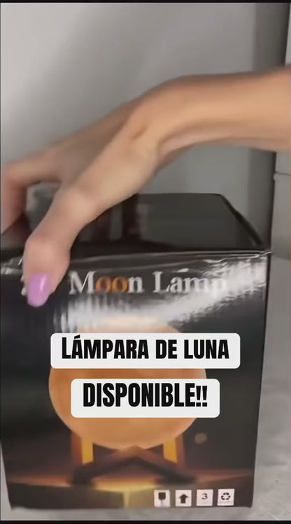 🌙 Lámpara Luna 3D